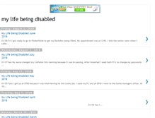 Tablet Screenshot of mylifebeingdisabled.blogspot.com