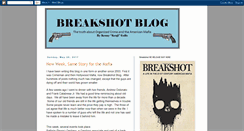 Desktop Screenshot of breakshotblog.blogspot.com