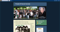 Desktop Screenshot of friendsofdennis.blogspot.com