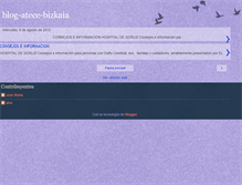 Tablet Screenshot of blog-atece-bizkaia.blogspot.com