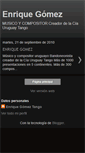 Mobile Screenshot of enriquegomeztango.blogspot.com