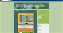 Desktop Screenshot of mundorecursos.blogspot.com