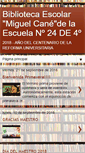 Mobile Screenshot of biblioteca24de4.blogspot.com