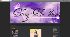 Desktop Screenshot of blingsplussize.blogspot.com