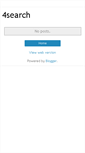 Mobile Screenshot of 4search.blogspot.com