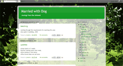 Desktop Screenshot of marriedwithdog.blogspot.com