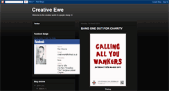 Desktop Screenshot of creativeewe.blogspot.com