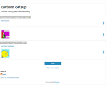 Tablet Screenshot of cartooncatsup.blogspot.com