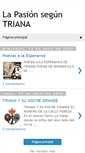 Mobile Screenshot of lapasionseguntriana.blogspot.com