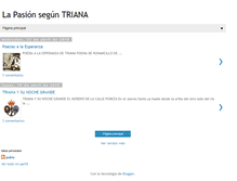 Tablet Screenshot of lapasionseguntriana.blogspot.com