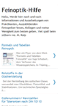 Mobile Screenshot of feinoptik-hilfe.blogspot.com