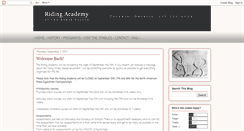 Desktop Screenshot of horsepalaceridingacademy.blogspot.com