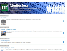 Tablet Screenshot of mediosfera.blogspot.com