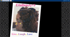 Desktop Screenshot of elitebeauty13.blogspot.com