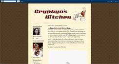 Desktop Screenshot of gryphynskitchen.blogspot.com