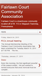 Mobile Screenshot of fairlawncourt.blogspot.com
