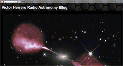 Desktop Screenshot of herrero-radio-astronomy.blogspot.com