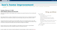 Desktop Screenshot of kenshomeimprovement.blogspot.com