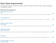 Tablet Screenshot of kenshomeimprovement.blogspot.com