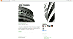 Desktop Screenshot of michaelborum.blogspot.com