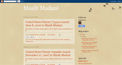 Desktop Screenshot of masihmadani.blogspot.com