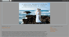 Desktop Screenshot of hawaii-wedding-photographer.blogspot.com