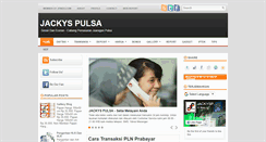 Desktop Screenshot of jeckyspulsa.blogspot.com