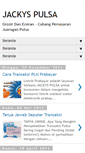 Mobile Screenshot of jeckyspulsa.blogspot.com