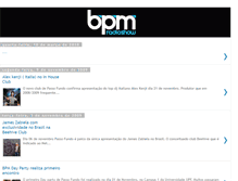 Tablet Screenshot of bpmradioshow.blogspot.com