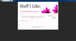 Desktop Screenshot of i-like-this-stuff.blogspot.com