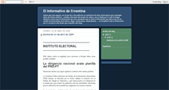 Desktop Screenshot of ernestinacastro.blogspot.com