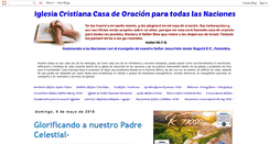 Desktop Screenshot of casadeoracioniglesiacristiana.blogspot.com