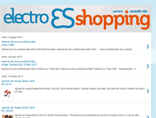 Tablet Screenshot of electro-shopping.blogspot.com