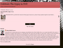 Tablet Screenshot of celebratethegypsy.blogspot.com