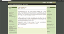 Desktop Screenshot of ferae-naturae-xvx.blogspot.com
