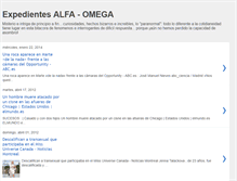 Tablet Screenshot of expedientes-alfa-omega.blogspot.com