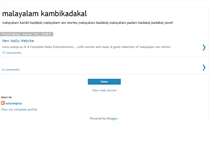 Tablet Screenshot of kambikadakal.blogspot.com