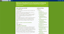 Desktop Screenshot of estudiantesdeexhacienda.blogspot.com