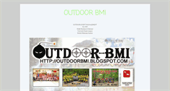 Desktop Screenshot of outdoorbmi.blogspot.com