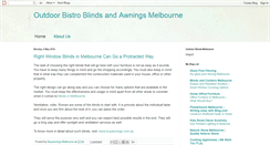 Desktop Screenshot of bistroblindsmelbourne.blogspot.com