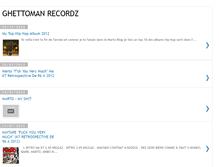 Tablet Screenshot of ghettoman-recordz.blogspot.com