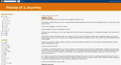 Desktop Screenshot of piecesofajourney.blogspot.com