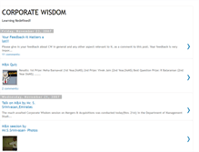 Tablet Screenshot of corporatewisdom.blogspot.com