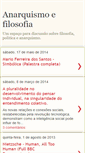 Mobile Screenshot of anarquismoefilosofia.blogspot.com