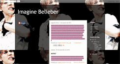 Desktop Screenshot of imaginefanbelieber.blogspot.com