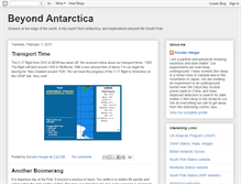 Tablet Screenshot of beyondantarctica.blogspot.com