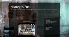 Desktop Screenshot of historyisfun-ally.blogspot.com