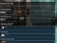 Tablet Screenshot of historyisfun-ally.blogspot.com
