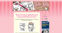 Desktop Screenshot of hellokittycolouring.blogspot.com