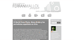 Desktop Screenshot of ferranmallolfotografia.blogspot.com